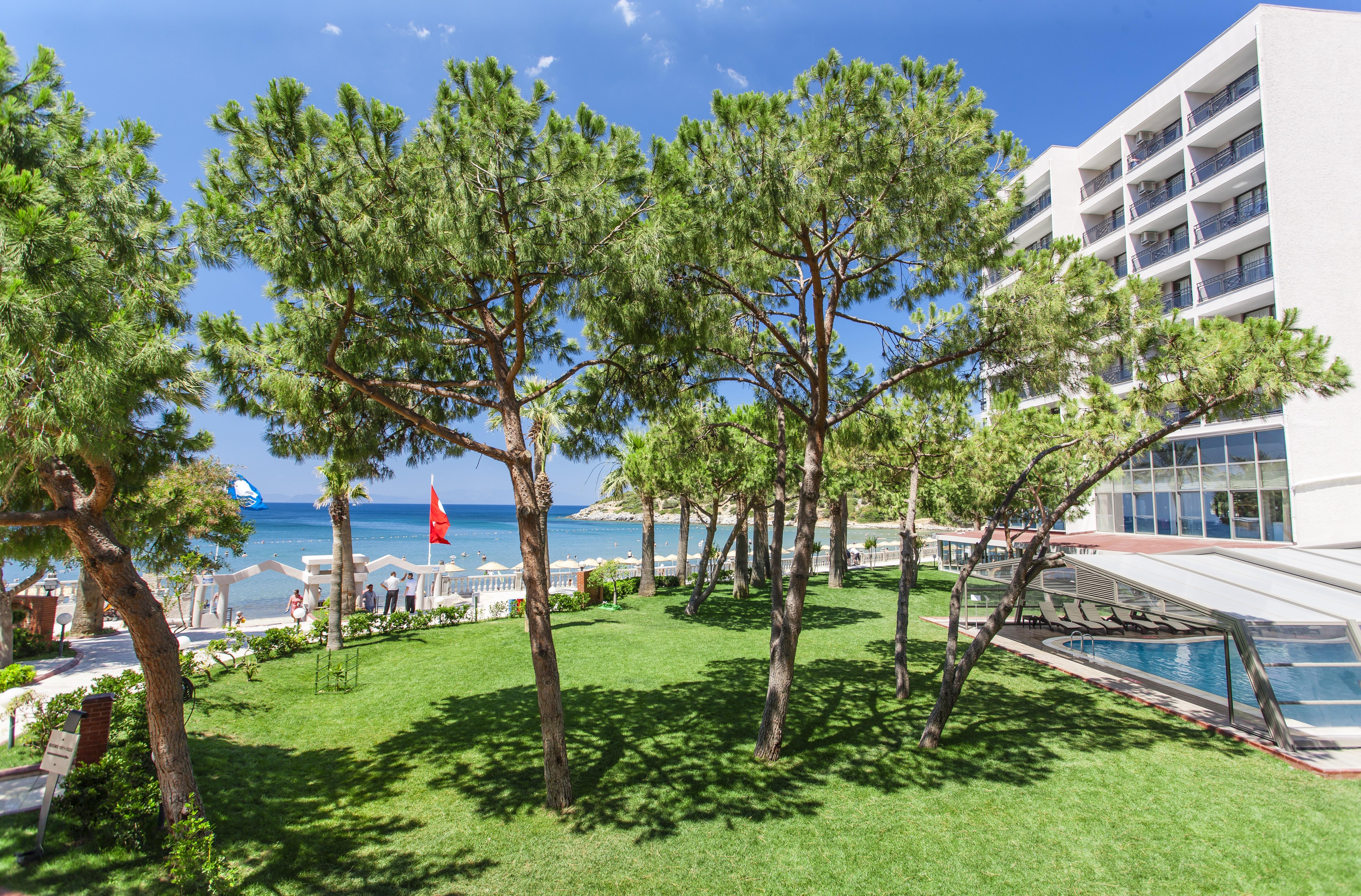 Tusan Beach Resort Kusadasi Bagian luar foto
